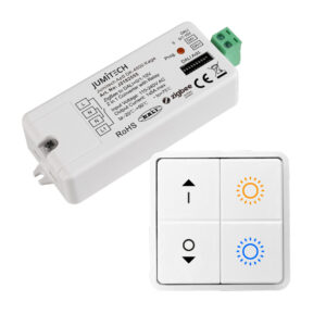 Forprogrammeret Zigbee pakkeløsning til DALI Tunable White med PS50mA og batteriløst tryk